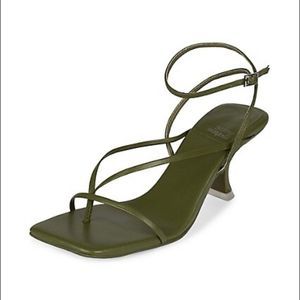 Jeffrey Campbell Flux sandals in Olive Green